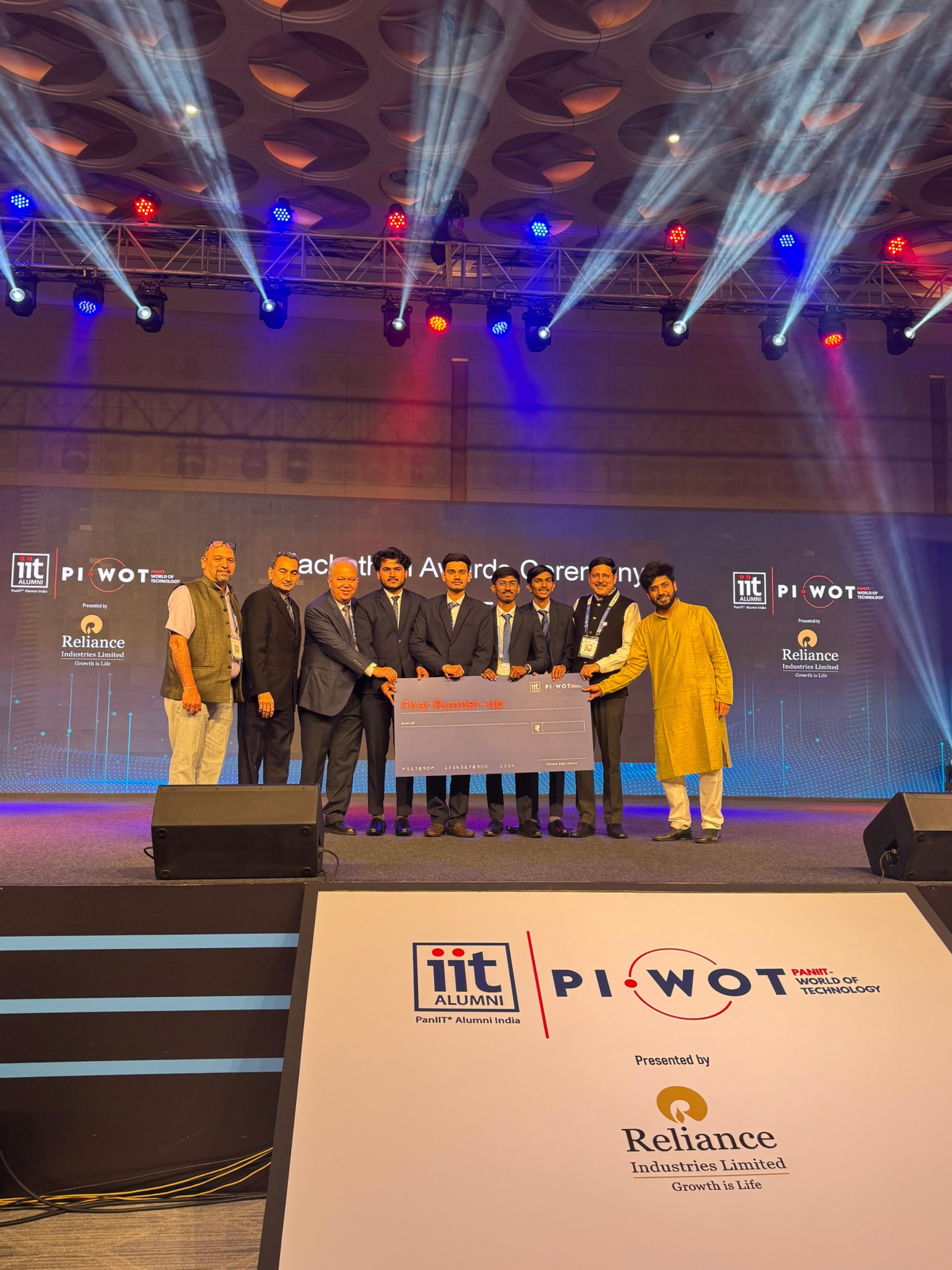 IIT Alumni PI-WOT Hackathon Awards